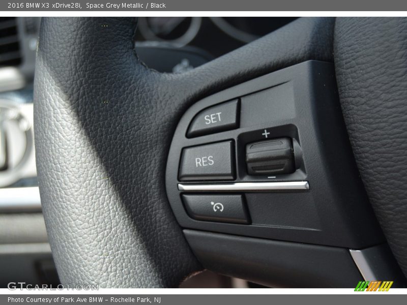 Space Grey Metallic / Black 2016 BMW X3 xDrive28i