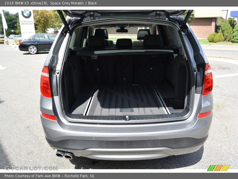 Space Grey Metallic / Black 2016 BMW X3 xDrive28i