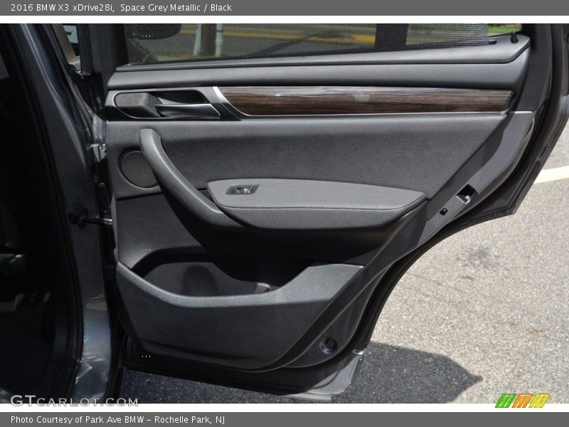 Space Grey Metallic / Black 2016 BMW X3 xDrive28i