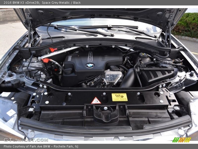 Space Grey Metallic / Black 2016 BMW X3 xDrive28i