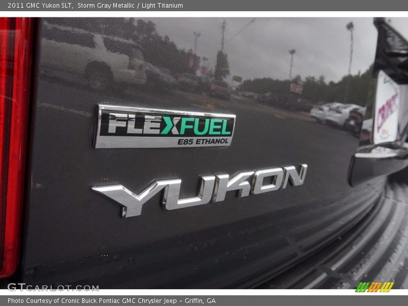 Storm Gray Metallic / Light Titanium 2011 GMC Yukon SLT