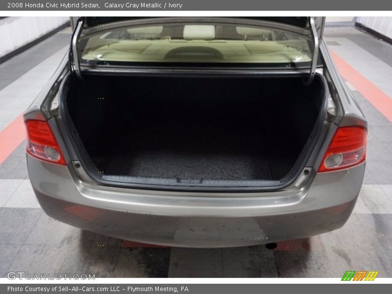 Galaxy Gray Metallic / Ivory 2008 Honda Civic Hybrid Sedan