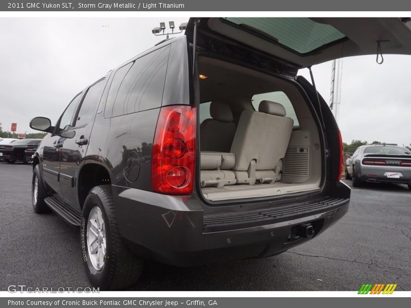 Storm Gray Metallic / Light Titanium 2011 GMC Yukon SLT