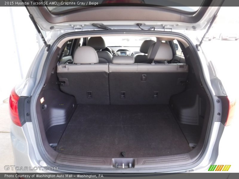 Graphite Gray / Beige 2015 Hyundai Tucson SE AWD