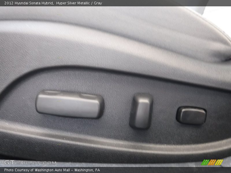 Hyper Silver Metallic / Gray 2012 Hyundai Sonata Hybrid