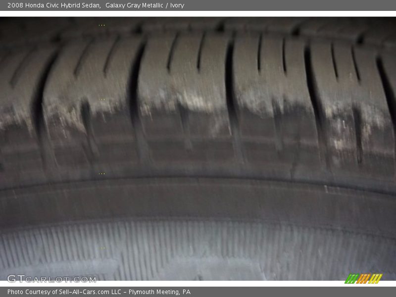 Galaxy Gray Metallic / Ivory 2008 Honda Civic Hybrid Sedan