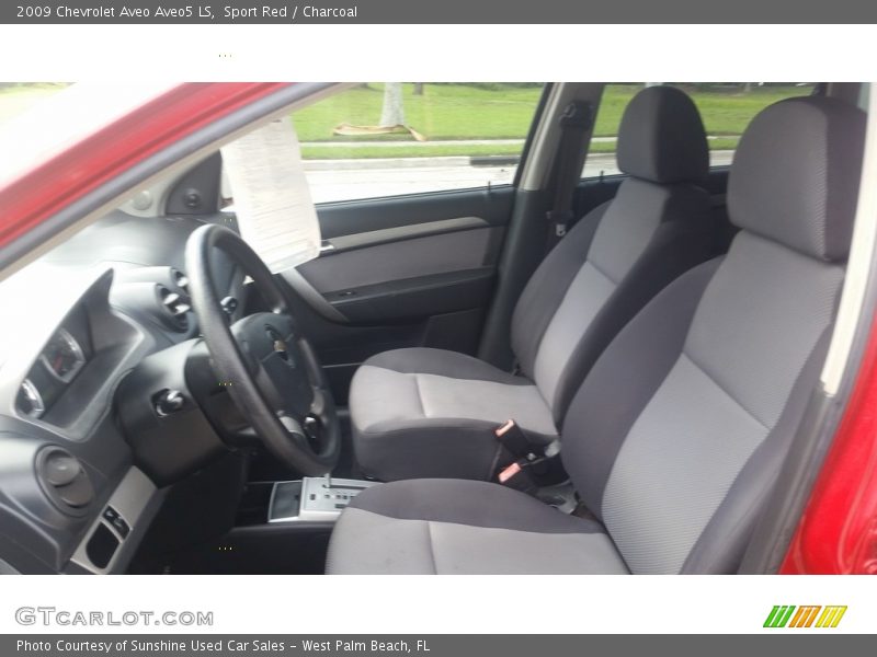 Sport Red / Charcoal 2009 Chevrolet Aveo Aveo5 LS