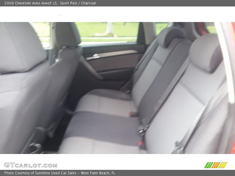 Sport Red / Charcoal 2009 Chevrolet Aveo Aveo5 LS