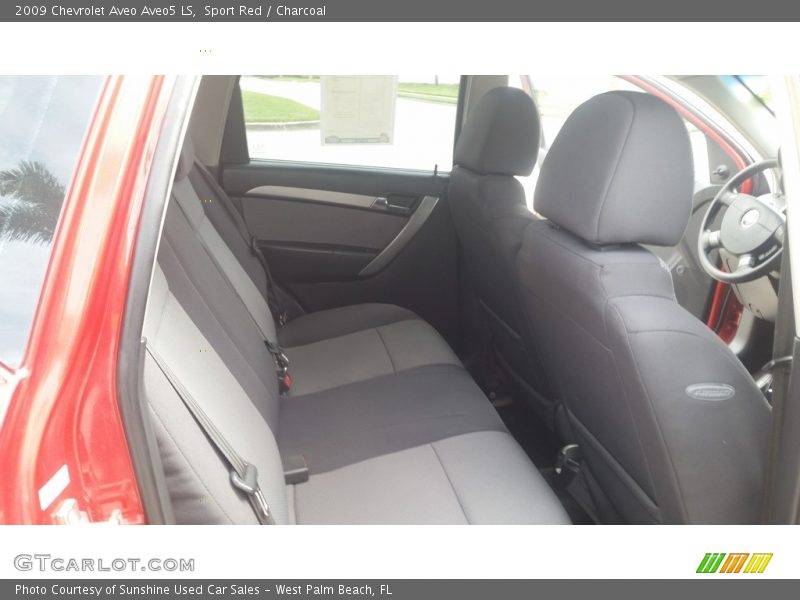 Sport Red / Charcoal 2009 Chevrolet Aveo Aveo5 LS