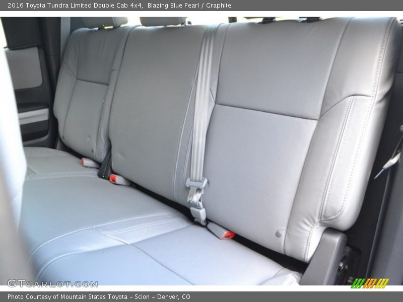 Blazing Blue Pearl / Graphite 2016 Toyota Tundra Limited Double Cab 4x4