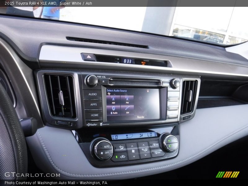 Super White / Ash 2015 Toyota RAV4 XLE AWD