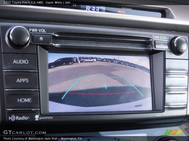 Super White / Ash 2015 Toyota RAV4 XLE AWD
