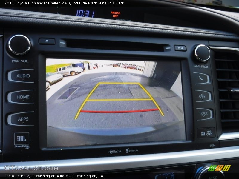Attitude Black Metallic / Black 2015 Toyota Highlander Limited AWD
