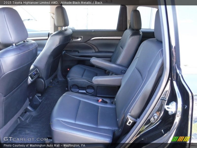 Attitude Black Metallic / Black 2015 Toyota Highlander Limited AWD