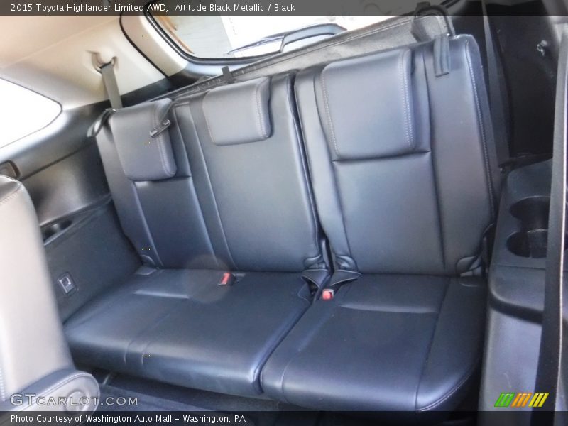 Attitude Black Metallic / Black 2015 Toyota Highlander Limited AWD