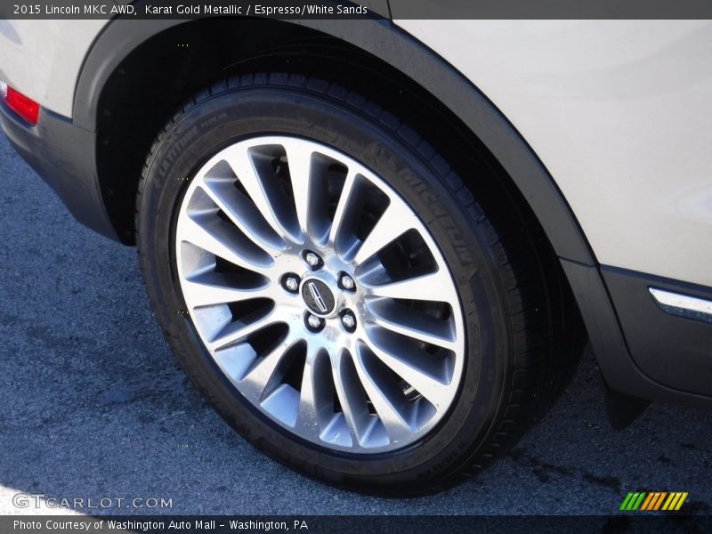 Karat Gold Metallic / Espresso/White Sands 2015 Lincoln MKC AWD