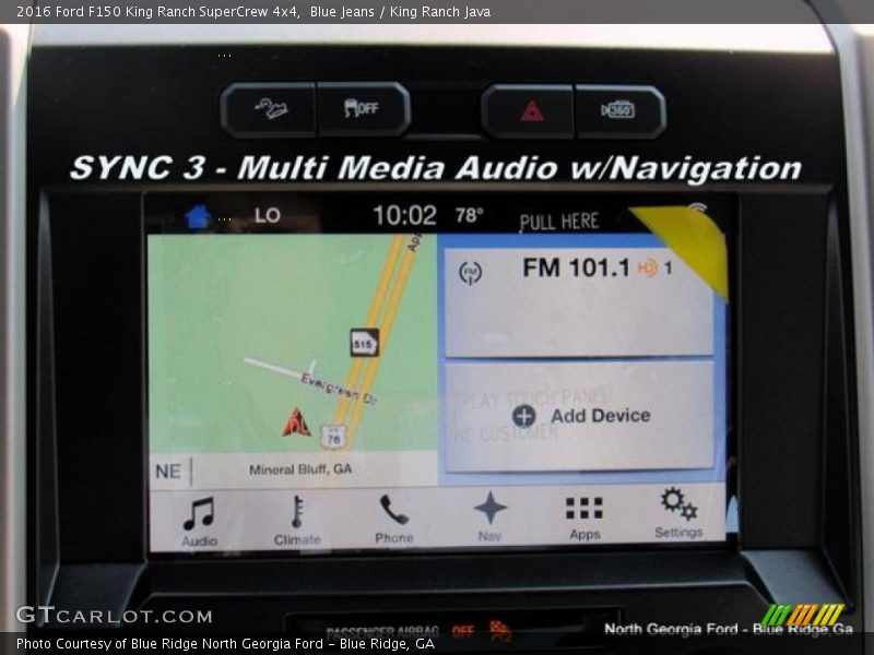 Blue Jeans / King Ranch Java 2016 Ford F150 King Ranch SuperCrew 4x4