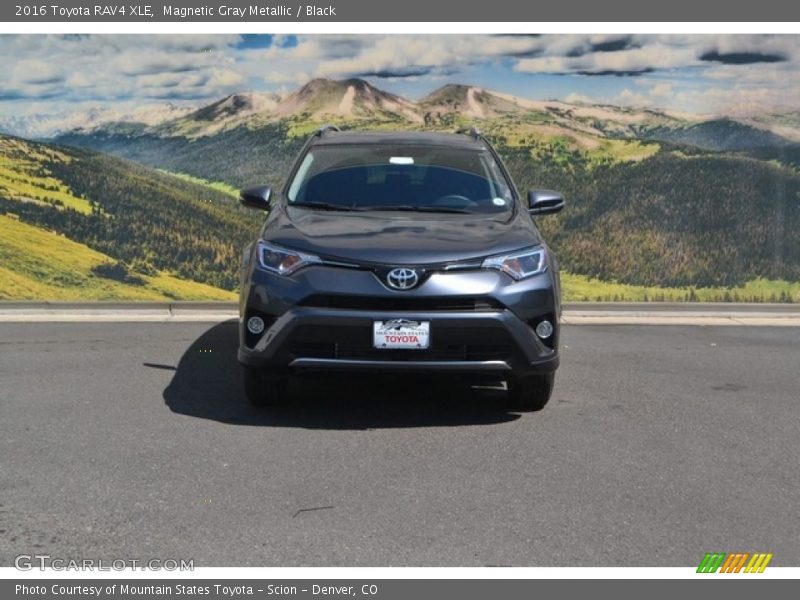 Magnetic Gray Metallic / Black 2016 Toyota RAV4 XLE
