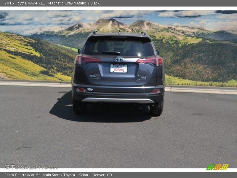 Magnetic Gray Metallic / Black 2016 Toyota RAV4 XLE