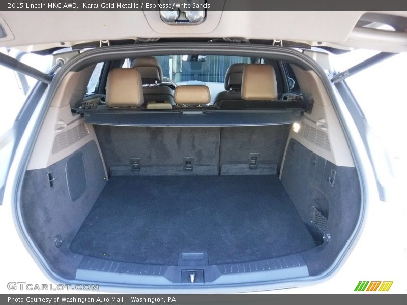 Karat Gold Metallic / Espresso/White Sands 2015 Lincoln MKC AWD