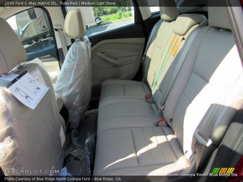 Ruby Red / Medium Light Stone 2016 Ford C-Max Hybrid SEL