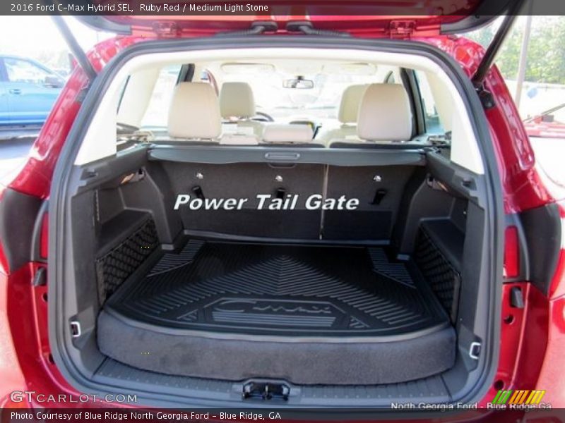 Ruby Red / Medium Light Stone 2016 Ford C-Max Hybrid SEL