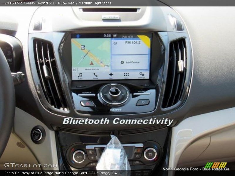 Ruby Red / Medium Light Stone 2016 Ford C-Max Hybrid SEL
