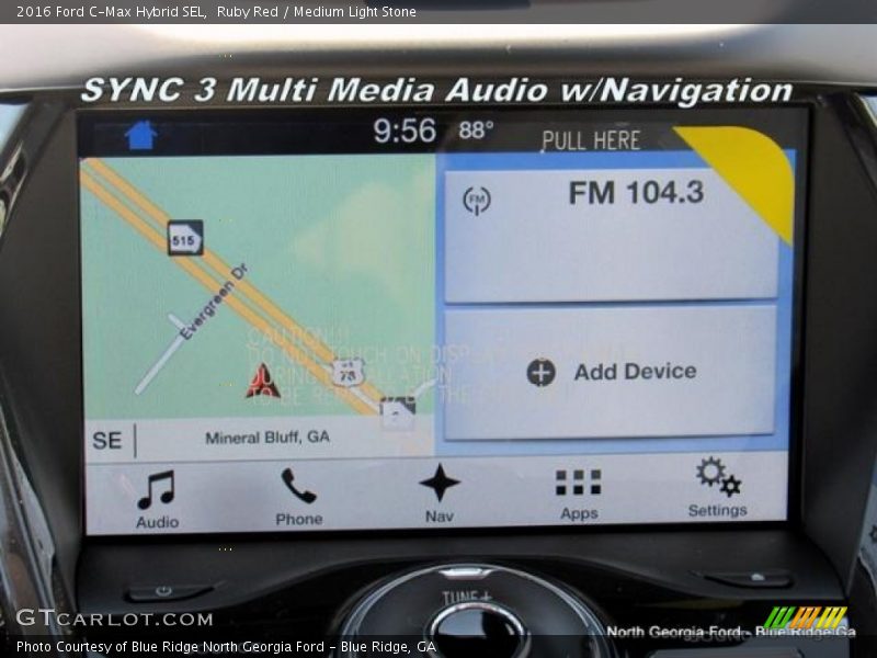 Ruby Red / Medium Light Stone 2016 Ford C-Max Hybrid SEL