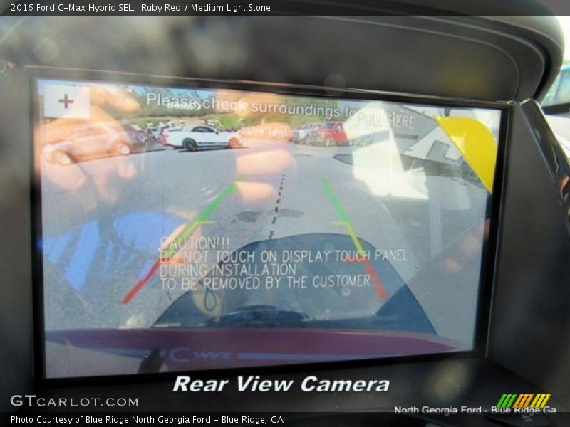 Ruby Red / Medium Light Stone 2016 Ford C-Max Hybrid SEL