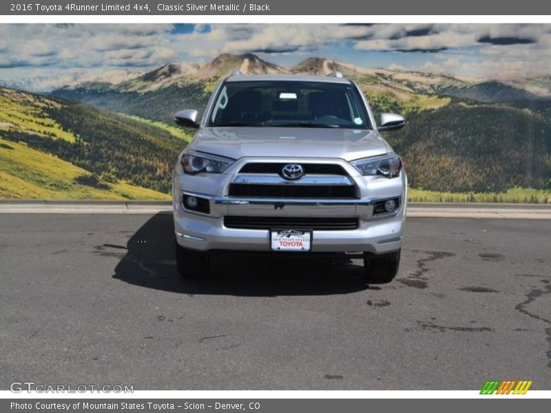Classic Silver Metallic / Black 2016 Toyota 4Runner Limited 4x4