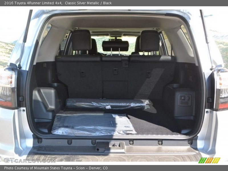 Classic Silver Metallic / Black 2016 Toyota 4Runner Limited 4x4