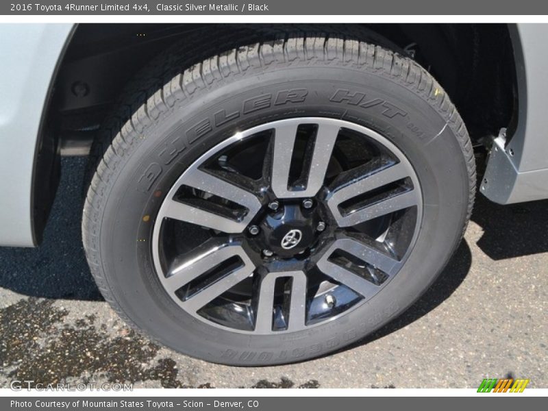 Classic Silver Metallic / Black 2016 Toyota 4Runner Limited 4x4