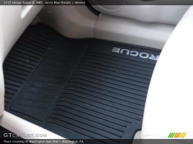 Arctic Blue Metallic / Almond 2015 Nissan Rogue SL AWD