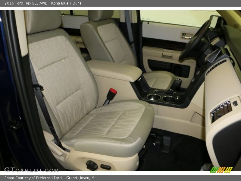 Kona Blue / Dune 2016 Ford Flex SEL AWD