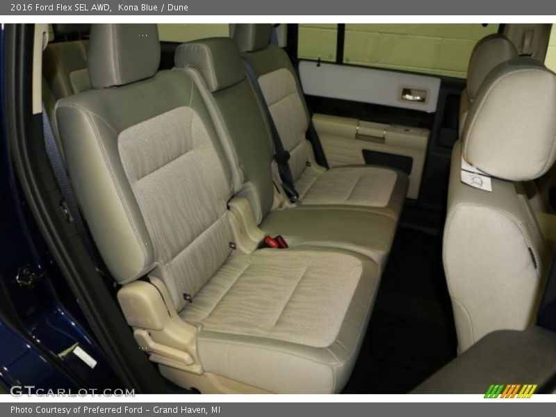 Kona Blue / Dune 2016 Ford Flex SEL AWD