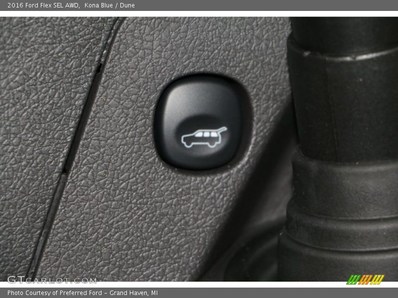 Kona Blue / Dune 2016 Ford Flex SEL AWD