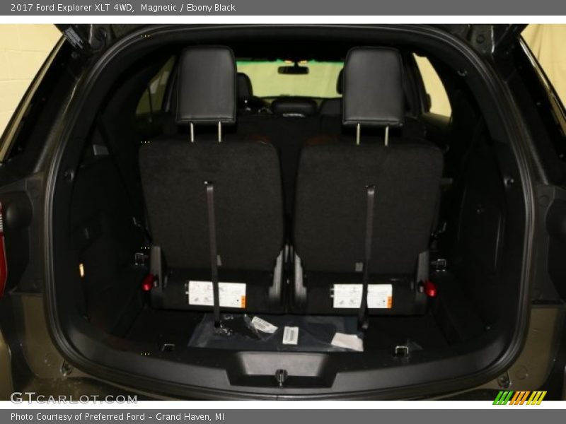 Magnetic / Ebony Black 2017 Ford Explorer XLT 4WD