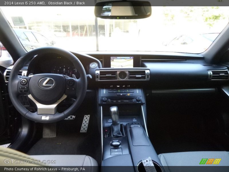 Obsidian Black / Black 2014 Lexus IS 250 AWD