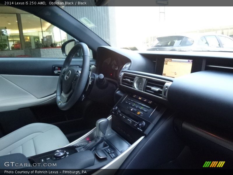 Obsidian Black / Black 2014 Lexus IS 250 AWD