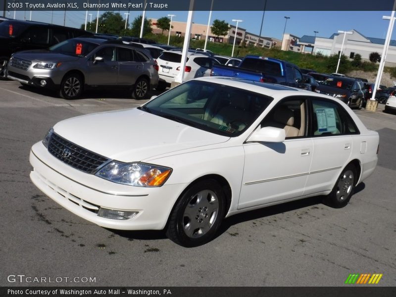 Diamond White Pearl / Taupe 2003 Toyota Avalon XLS