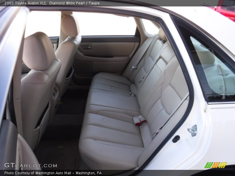 Diamond White Pearl / Taupe 2003 Toyota Avalon XLS