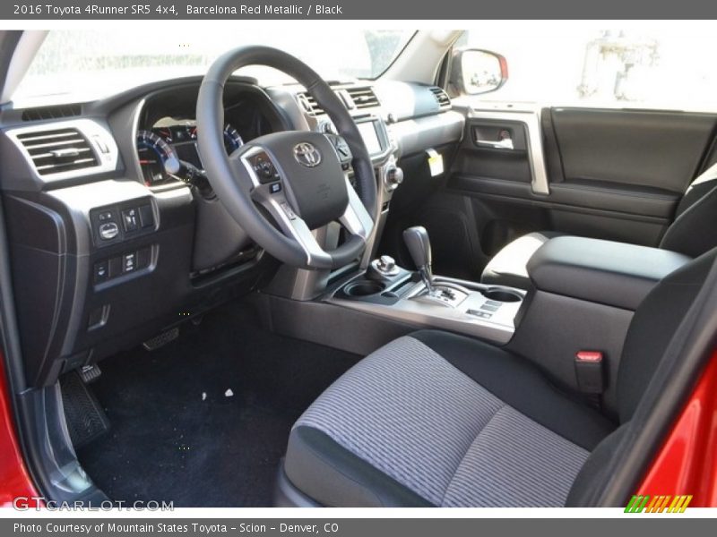 Barcelona Red Metallic / Black 2016 Toyota 4Runner SR5 4x4