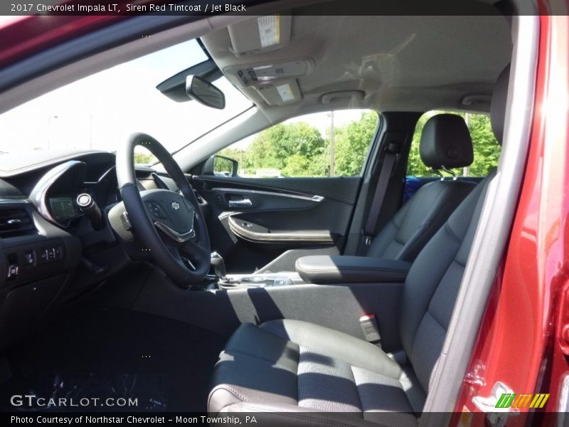Siren Red Tintcoat / Jet Black 2017 Chevrolet Impala LT