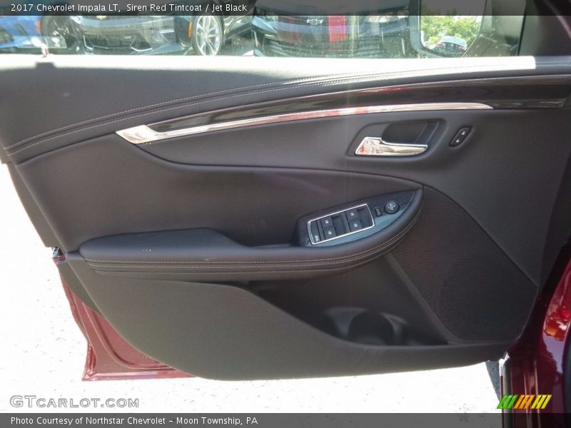 Siren Red Tintcoat / Jet Black 2017 Chevrolet Impala LT