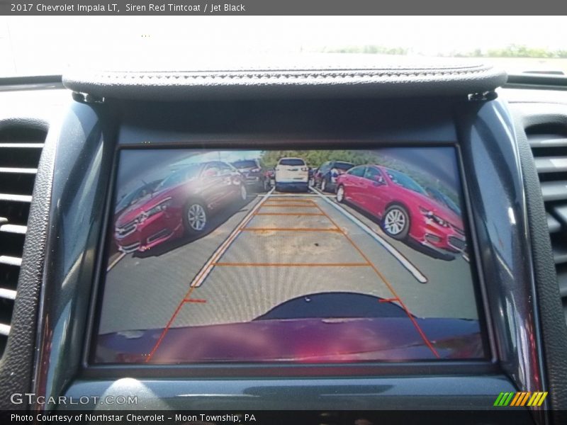 Siren Red Tintcoat / Jet Black 2017 Chevrolet Impala LT