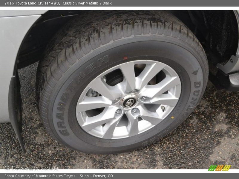 Classic Silver Metallic / Black 2016 Toyota Land Cruiser 4WD
