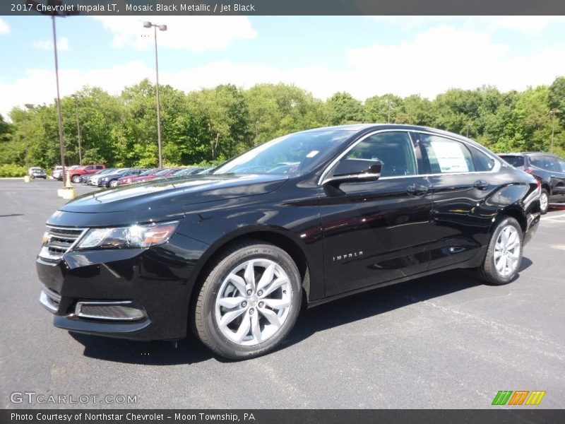 Mosaic Black Metallic / Jet Black 2017 Chevrolet Impala LT