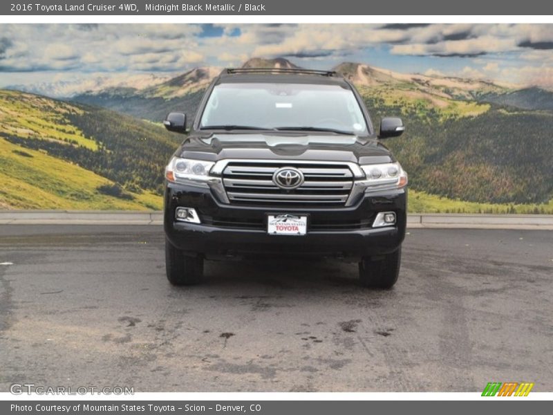 Midnight Black Metallic / Black 2016 Toyota Land Cruiser 4WD