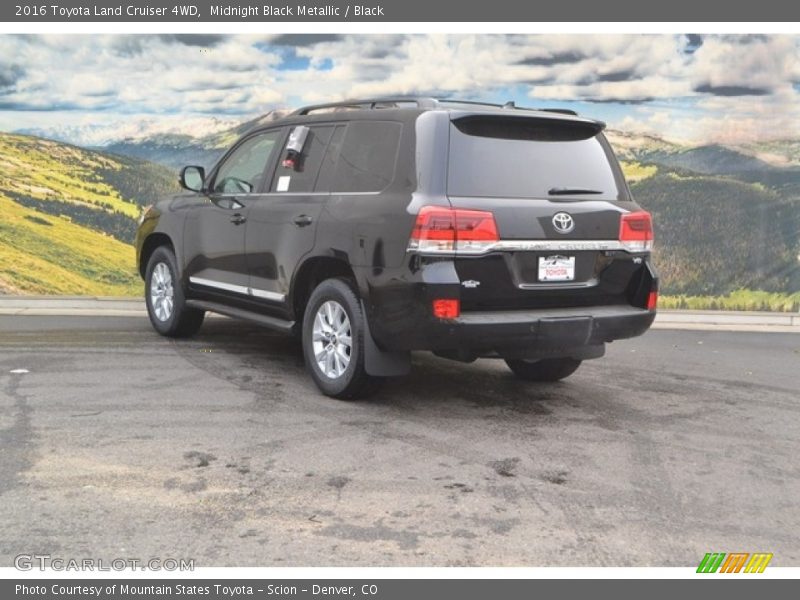 Midnight Black Metallic / Black 2016 Toyota Land Cruiser 4WD