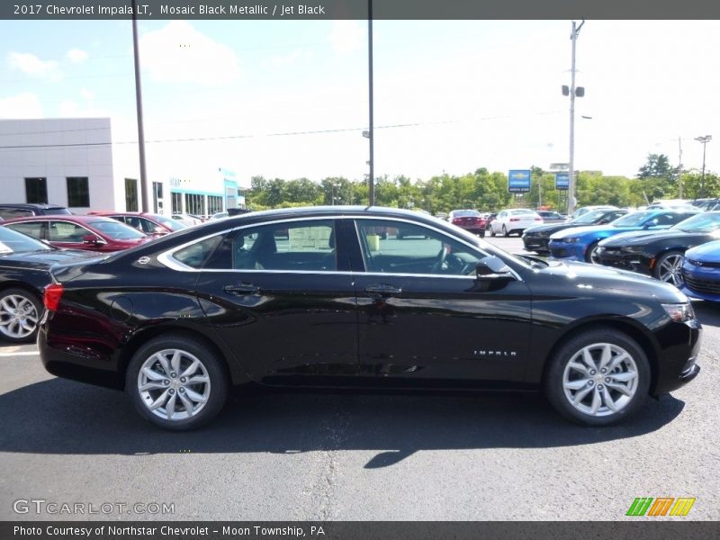 Mosaic Black Metallic / Jet Black 2017 Chevrolet Impala LT